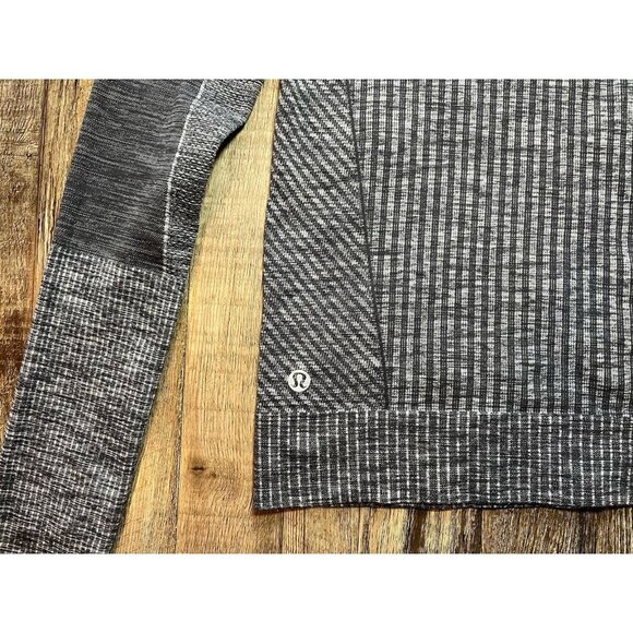 Lululemon Rest Less Hoodie Heathered Black Size 4 - Picture 8 of 8